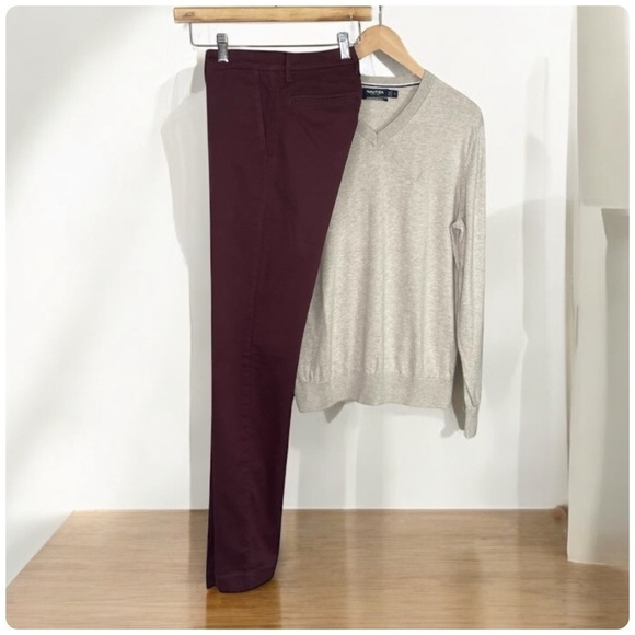 J. Crew Other - J. Crew Men's Chinos - Burgundy